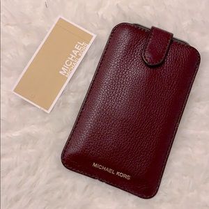 Michael Kors Leather Case